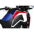TechSpec Tank Grip Pads for the Honda Africa Twin 1000 (16-20) - RED, WHITE & BLUE PAINT DESIGN TechSpec Tank Grip Pads for the Honda Africa Twin 1000 (16-20) - RED, WHITE & BLUE PAINT DESIGN